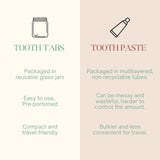 Toothpaste Tablets -Mint Charcoal (60 Tablets) - Teeth Whitening