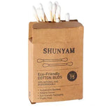 Bamboo Eco-Friendly Cotton Swabs (Pack of 75)