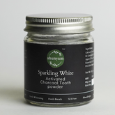 Shunyam Sparkling White Activated Charcoal Toothpowder for teeth whitening