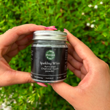 Shunyam Sparkling White Activated Charcoal Toothpowder for teeth whitening