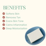 Lavender Bliss Goat Milk Soap Bar - Detan and Nourishment