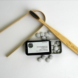 Sustainable Dental Kit Mini – 30 Toothpaste Tabs + Bamboo Brush + Tongue Cleaner