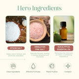 Rose Bath Salt for Muscle Relaxation and Aroma Therapy