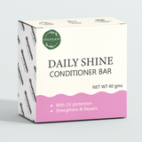 Daily Shine Conditioner Bar – Silky, Smooth & Frizz-Free Hair - 40 gm