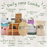 Shunyam Ultimate Zero Waste Daily Care Combo – Complete Plastic-Free Essentials for Everyday Care