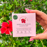 Hibiscus Punch Shampoo Bar for Dry and Frizzy Hair