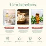 Shea-Wing Shaving Bar for Men & Women with Travel Box