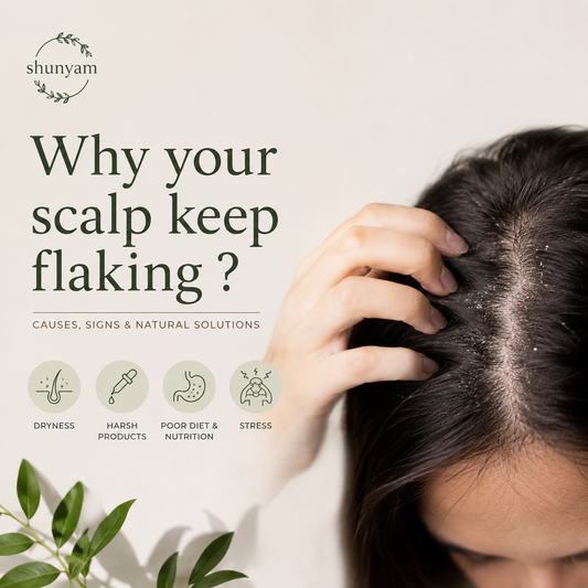 Why Your Scalp Keeps Flaking?