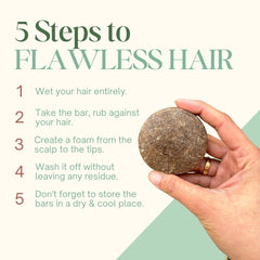 Herb-a-Veda Shampoo Bar for Hair Growth and Strength