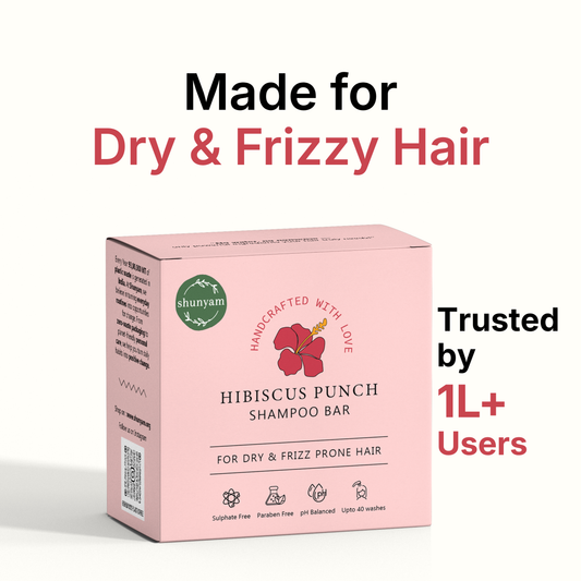 Hibiscus Punch Shampoo Bar for Dry and Frizzy Hair