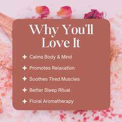 Rose Bath Salt for Muscle Relaxation and Aroma Therapy
