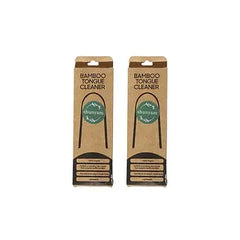 Bamboo tongue cleaner