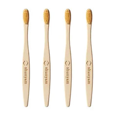Bamboo Toothbrush - Ultra Soft Bristles | Bamboo Fiber Bristles