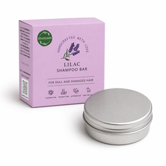 Lilac Shampoo Bar for Dull and Damaged Hair