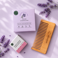 Shunyam Hair Care Combo – Shampoo Bar, Conditioner Bar & Neem Comb