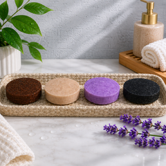 Shunyam Hair Care Combo – Shampoo Bar, Conditioner Bar & Neem Comb