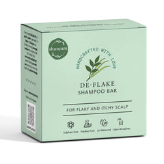 De-Flake Shampoo Bar for Itchy ,Flaky and Dandruff Prone Scalp