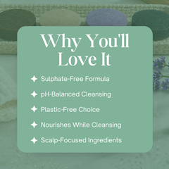 De-Flake Shampoo Bar for Itchy ,Flaky and Dandruff Prone Scalp