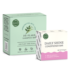 De-Flake Shampoo Bar for Itchy ,Flaky and Dandruff Prone Scalp