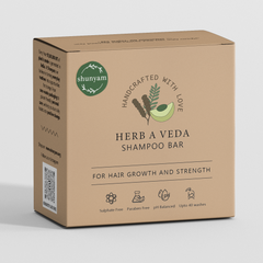 Herb-a-Veda Shampoo Bar for Hair Growth and Strength