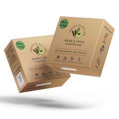 Herb-a-Veda Shampoo Bar for Hair Growth and Strength