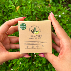 Herb-a-Veda Shampoo Bar for Hair Growth and Strength