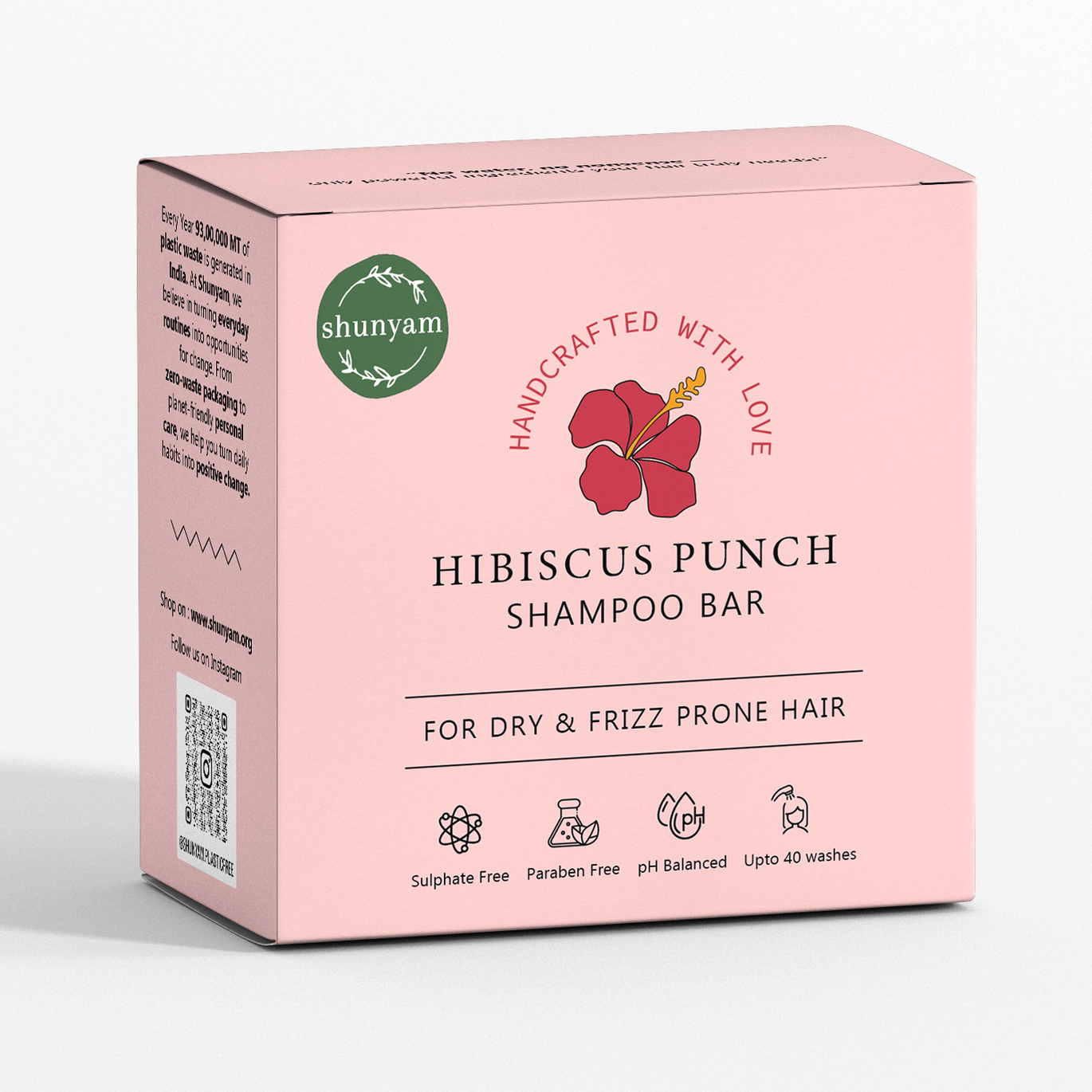 Hibiscus Punch Shampoo Bar for Dry and Frizzy Hair image 1