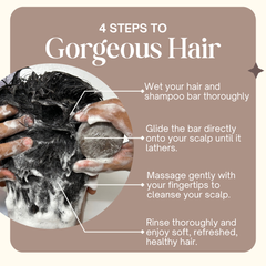 Herb-a-Veda Shampoo Bar for Hair Growth and Strength