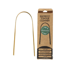 Bamboo tongue cleaner