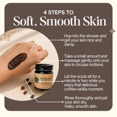 Espresso Scrub - Exfoliating & Smoothing Coffee Body Scrub