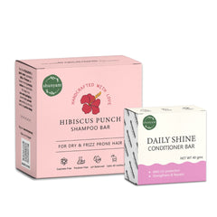 Hibiscus Punch Shampoo Bar for Dry and Frizzy Hair
