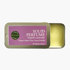 English Lavender Alcohol free Solid Perfume - 10gm