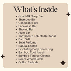Shunyam Ultimate Zero Waste Daily Care Combo – Complete Plastic-Free Essentials for Everyday Care